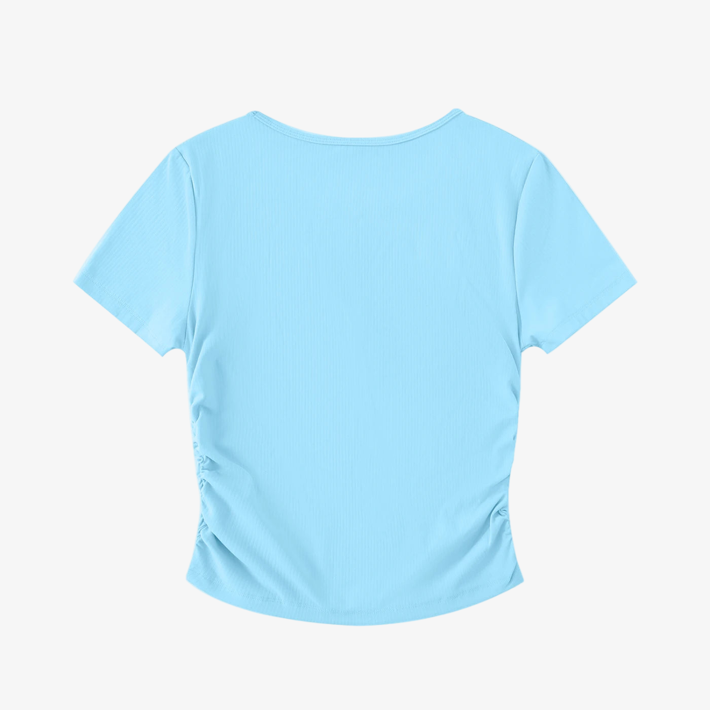 IREP Stealth Wealth Totten Ruched Bodycon Crop Top  iRepBrand