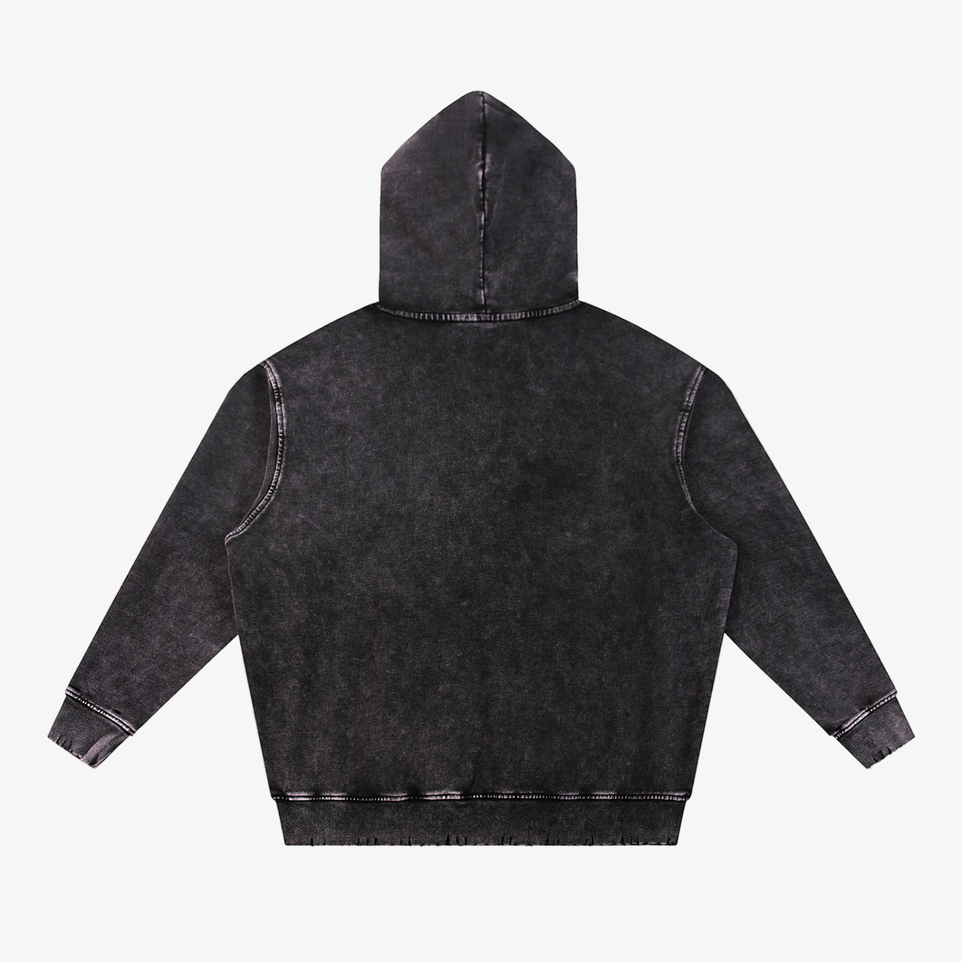 IREP Stealth Wealth Umana Snow Wash Hand-Frayed Heavyweight Hoodie  iRepBrand