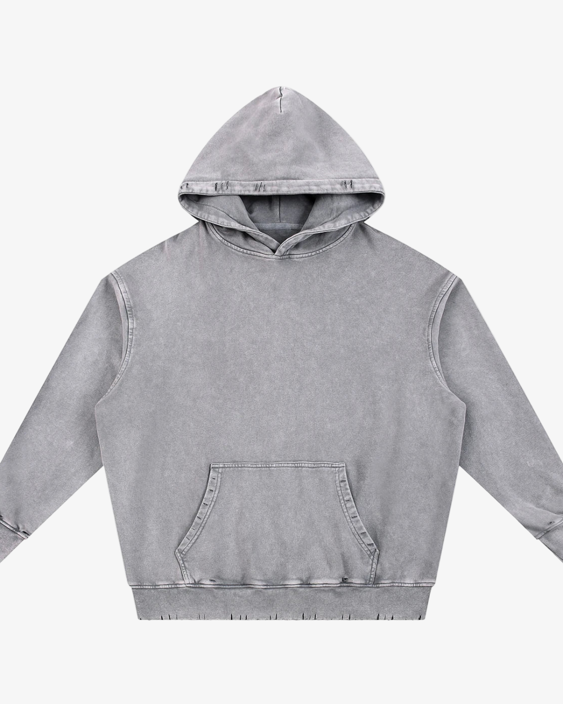IREP Stealth Wealth Umana Snow Wash Hand-Frayed Heavyweight Hoodie  iRepBrand