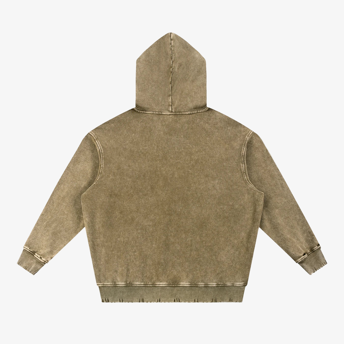 IREP Stealth Wealth Umana Snow Wash Hand-Frayed Heavyweight Hoodie  iRepBrand