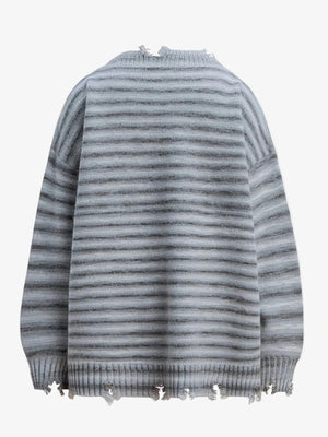 IREP Stealth Wealth Umberto Frayed Hem Sweater Sweatshirt iRepBrand
