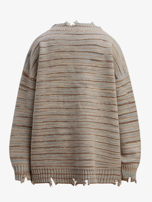 IREP Stealth Wealth Umberto Frayed Hem Sweater Sweatshirt iRepBrand