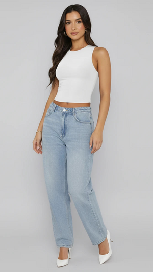 IREP Stealth Wealth Valentina Round Neck Cropped Tank  iRepBrand