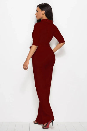 IREP Stealth Wealth Winona Half Sleeve Jumpsuit  iRepBrand