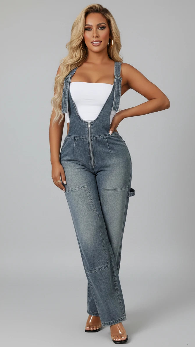 IREP Stealth Wealth Winter Denim Overalls Jeans iRepBrand
