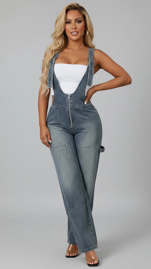 IREP Stealth Wealth Winter Denim Overalls Jeans iRepBrand