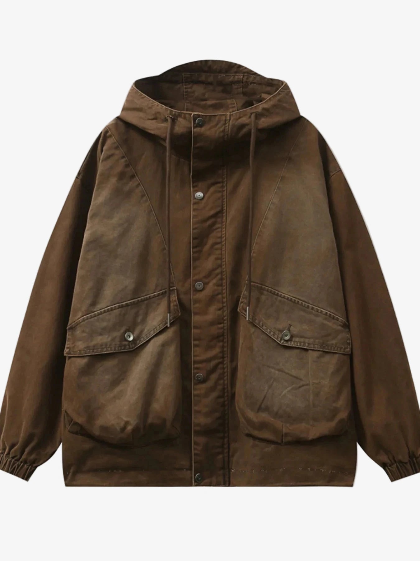 IREP Stealth Wealth Xavier Plus Size Drawstring Long Sleeve Jacket Jacket iRepBrand