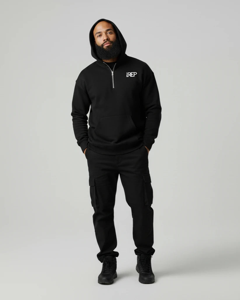 IREP Steppin Half-Zip Fleece Hoodie  iRepBrand