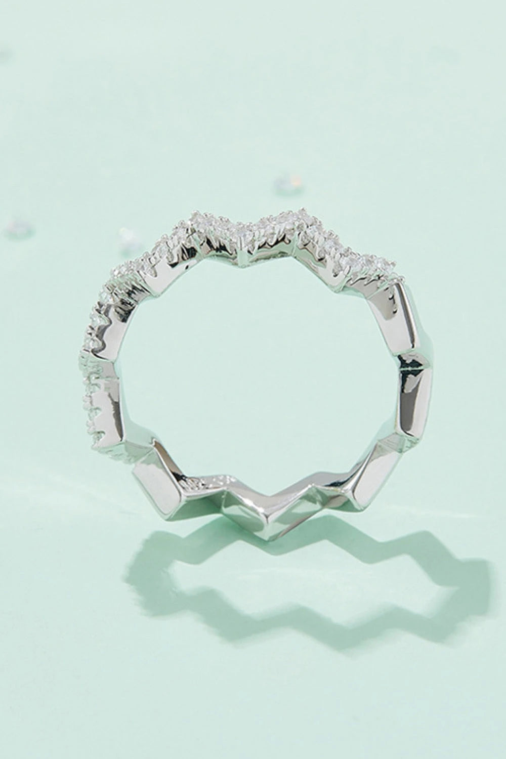 IREP Violeta Moissanite Ring Ring iRepBrand