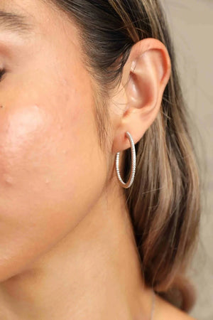 IREP Xumo Moissanite Hoop Earrings Earrings iRepBrand