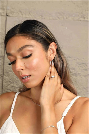 IREP Xumo Moissanite Hoop Earrings Earrings iRepBrand