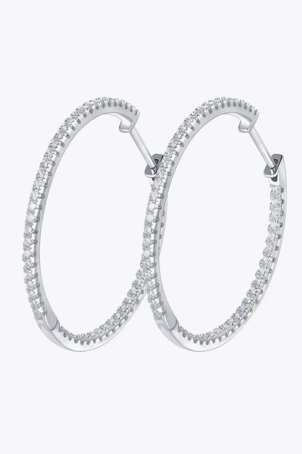 IREP Xumo Moissanite Hoop Earrings Earrings iRepBrand