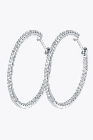 IREP Xumo Moissanite Hoop Earrings Earrings iRepBrand