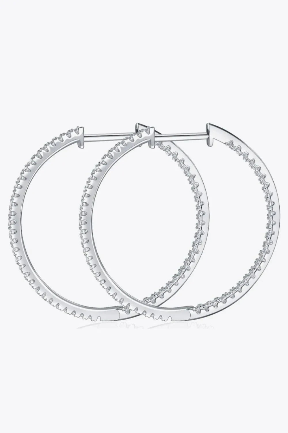 IREP Xumo Moissanite Hoop Earrings Earrings iRepBrand