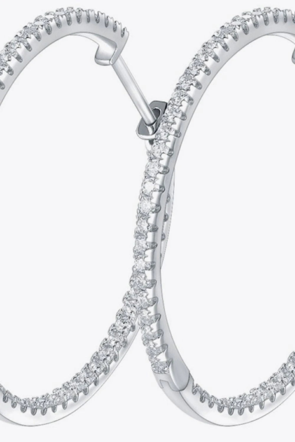 IREP Xumo Moissanite Hoop Earrings Earrings iRepBrand