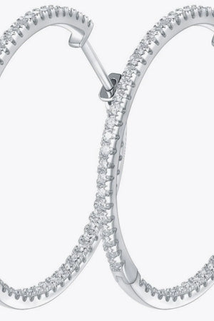 IREP Xumo Moissanite Hoop Earrings Earrings iRepBrand