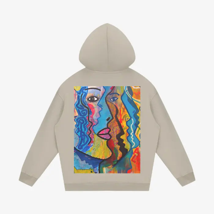 IREP Expressions Hoodie - Gray Apricot ODMPOD 