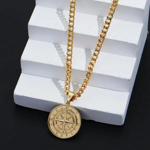 IREP Compass Pendant Necklace IREPBRAND 