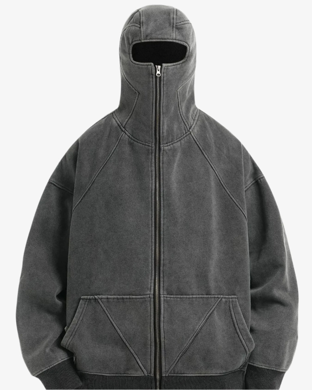 Men's Zip Up Long Sleeve Hoodie Trendsi 