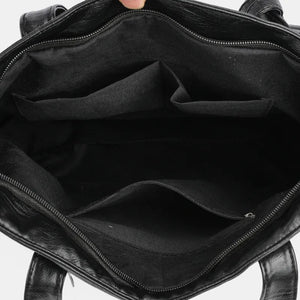 PU Leather Medium Handbag Trendsi 