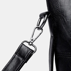 PU Leather Medium Handbag Trendsi 