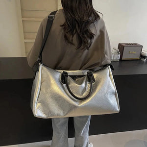 PU Leather Oversize Travel Bag Trendsi 