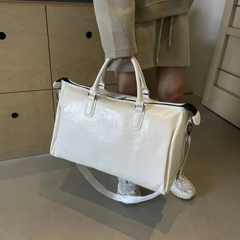 PU Leather Oversize Travel Bag Trendsi 