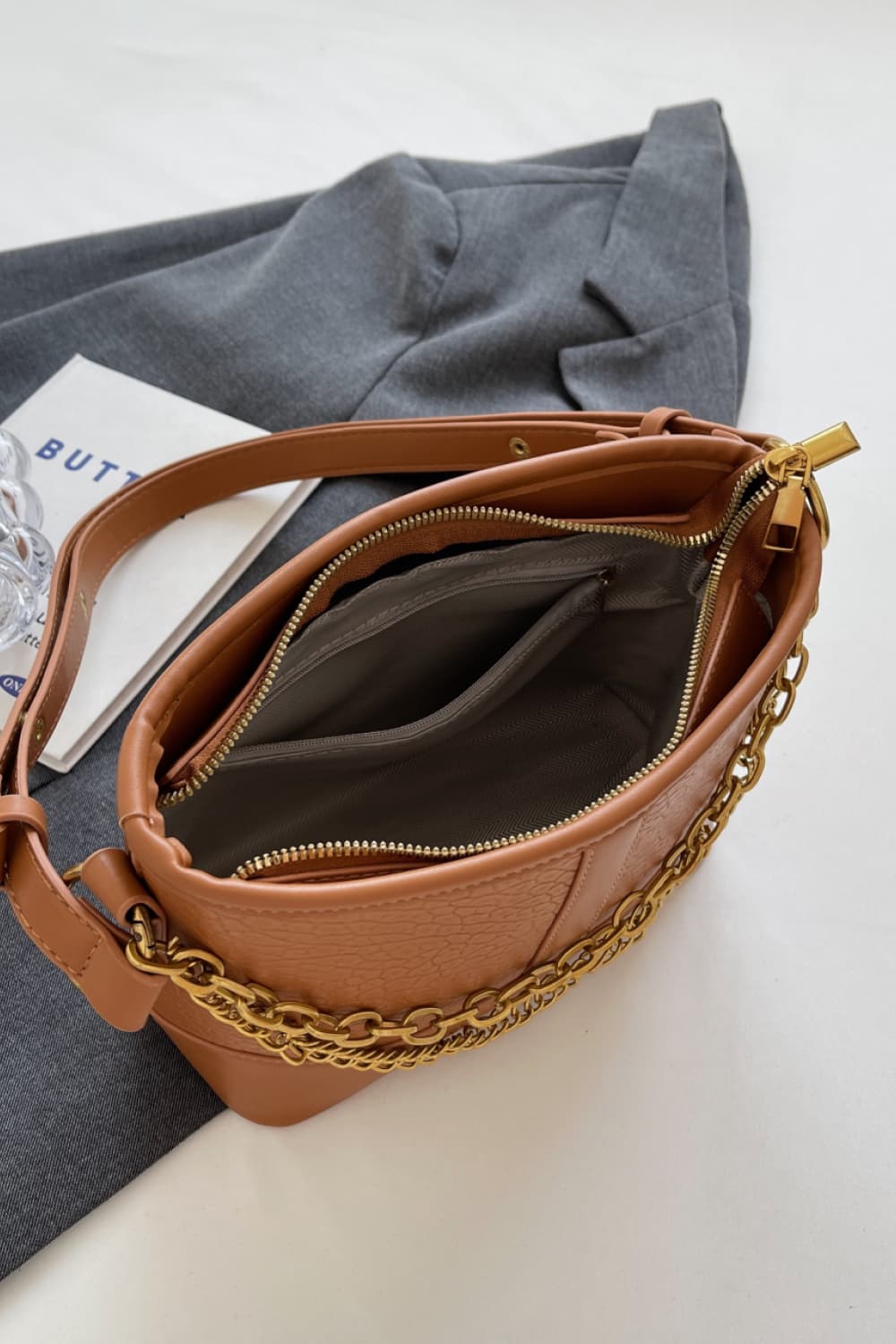 PU Leather Shoulder Bag Trendsi 