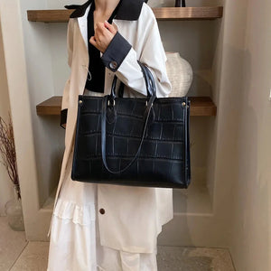 PU Leather Tote Bag Trendsi 