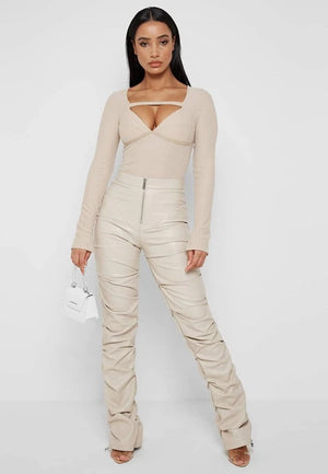 SEXY PU LEATHER PANTS By Claude 