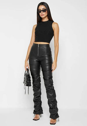 SEXY PU LEATHER PANTS By Claude 