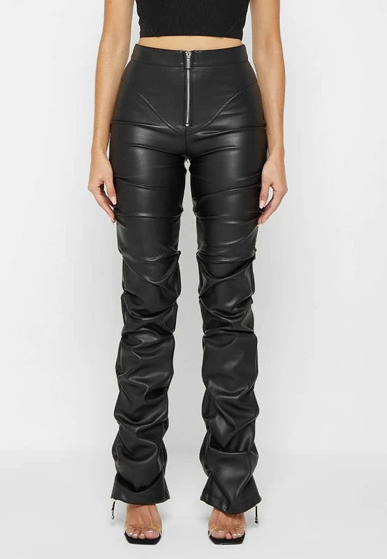 SEXY PU LEATHER PANTS By Claude 