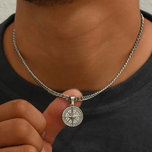 IREP Compass Pendant Necklace IREPBRAND 