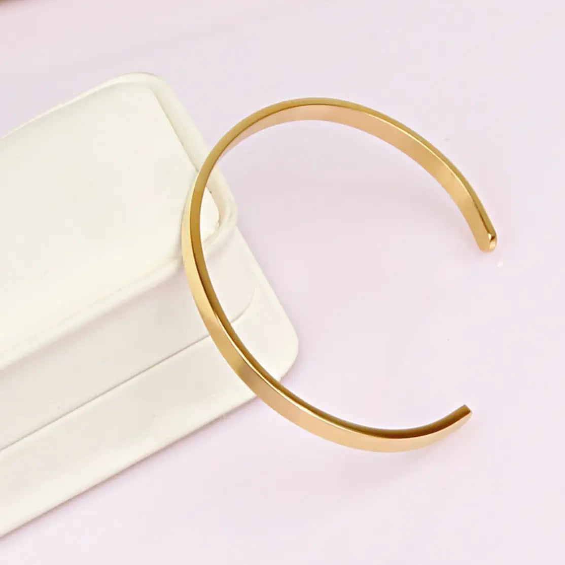 IREP 18k Gold Plated Minimalist Cuff Bangle IREPBRAND 