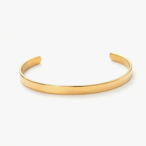 IREP 18k Gold Plated Minimalist Cuff Bangle IREPBRAND 
