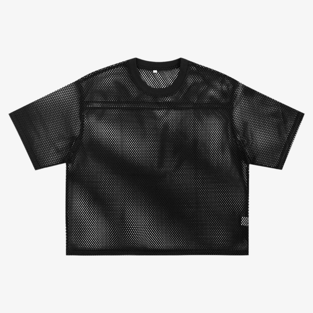 IREP Stealth Wealth See-through Boxy Net T-Shirt iRepBrand
