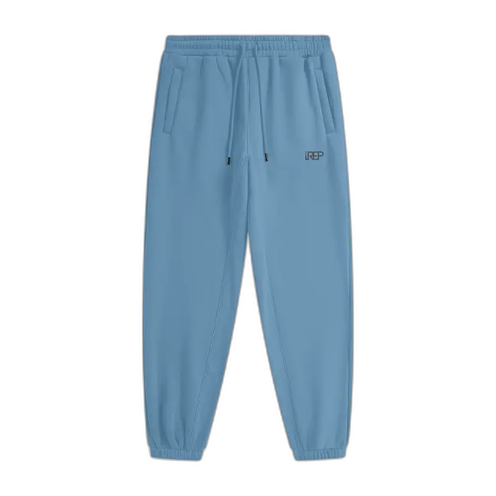 IREP Classic Sweatpants - Light Blue/Black - iRepBrand