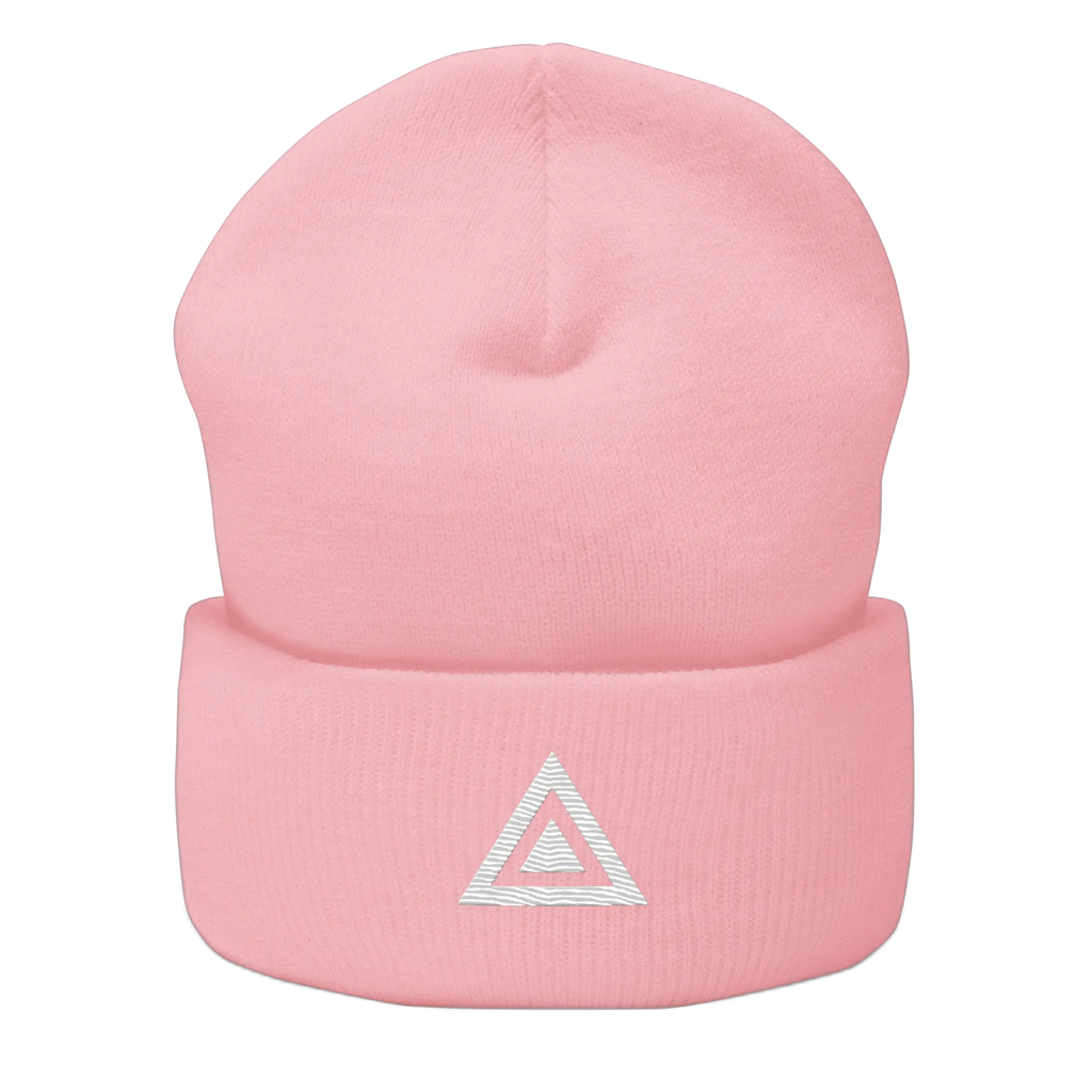 IREP Limited Edition TRISEPTA Triangle Beanie - Pink/White - iRepBrand