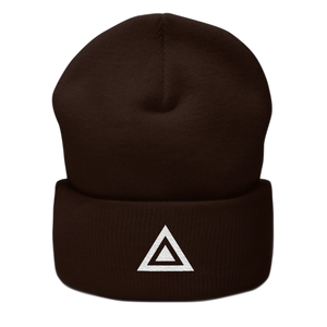 IREP Limited Edition TRISEPTA Triangle Beanie - Brown/White - iRepBrand