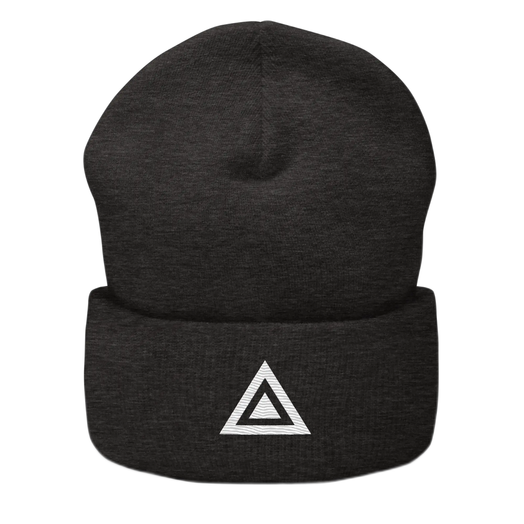 IREP Limited Edition TRISEPTA Triangle Beanie - Dark Gray/White - iRepBrand