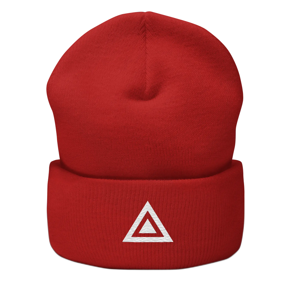 IREP Limited Edition TRISEPTA Triangle Beanie - Red/White - iRepBrand