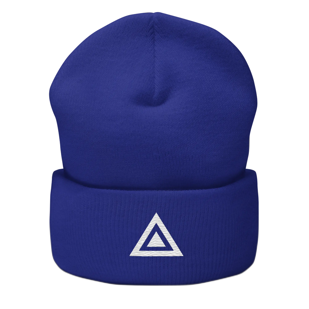 IREP Limited Edition TRISEPTA Triangle Beanie - Royal Blue/White - iRepBrand