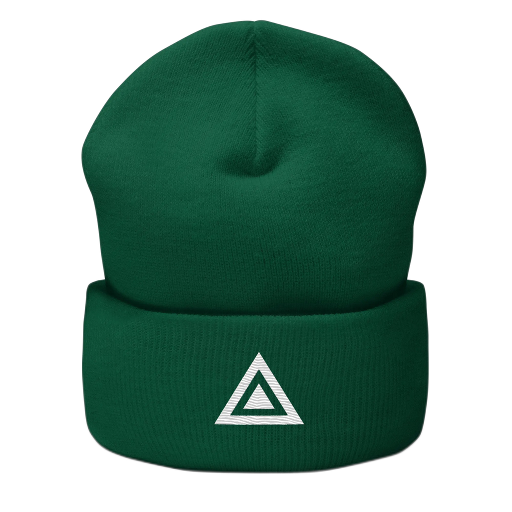 IREP Limited Edition TRISEPTA Triangle Beanie - Green/White - iRepBrand