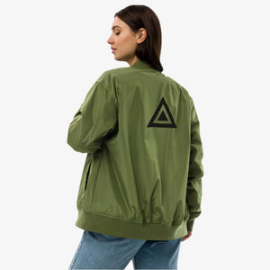 IREP Bomber Jacket - Olive/Black Printful 