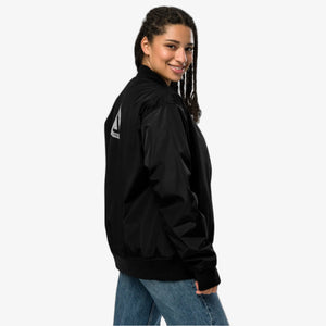 IREP Bomber Jacket - Black/White - iRepBrand