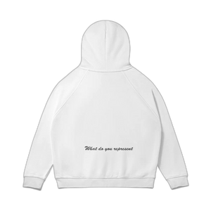 IREP Zip Hoodie - White PODpartner 