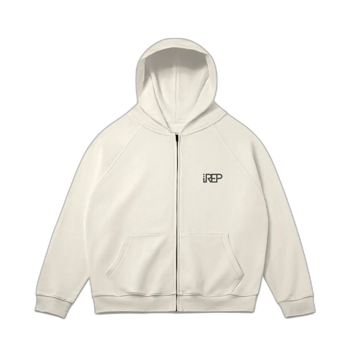 IREP Zip Hoodie - Rice Apricot PODpartner 