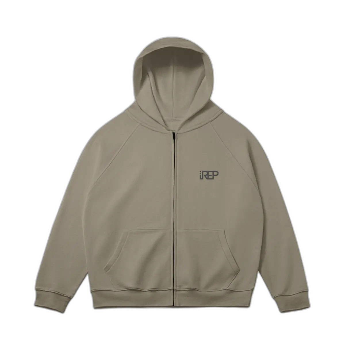 IREP Zip Hoodie - Camel PODpartner 