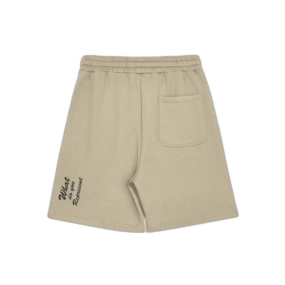 IREP Classic Sweat Shorts - Khaki/Black PODpartner 