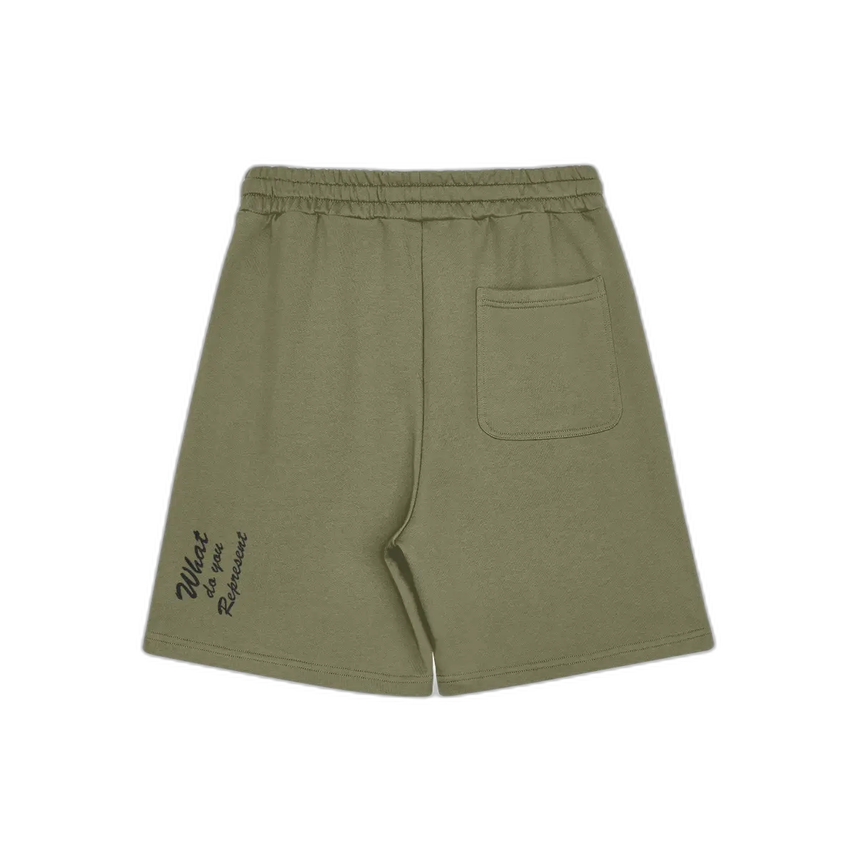 IREP Classic Sweat Shorts - Sage Green/Black PODpartner 